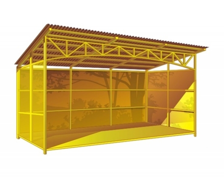 Теневой навес №3 24 м2, фото 1