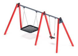 Качели М2 (красный) ИО 12.06.03.01-01, фото 4