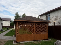 Квадратная беседка Пион Квадратная беседка Пион