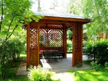 Квадратная беседка Пион Квадратная беседка Пион