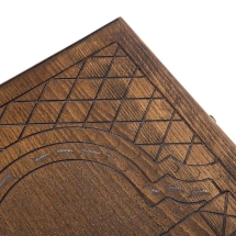 Нарды резные "Зодиак Рак", Ustyan