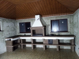 Печь Аристократ 716 S Радиальный кирпич красный, фото 4