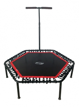Фитнес -батут SportElite 135см FB-1360 с ручкой, фото 1