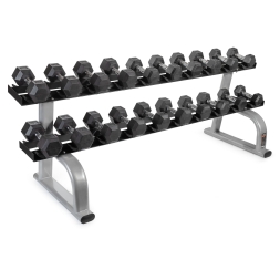 Стойка для гантелей на 10 пар VictoryFit VF-D4023 (2 места), фото 3