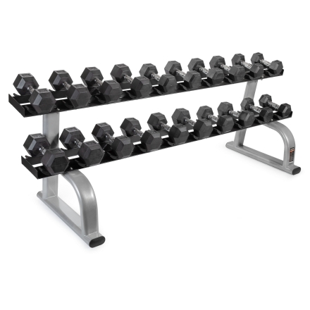 Стойка для гантелей на 10 пар VictoryFit VF-D4023 (2 места), фото 3