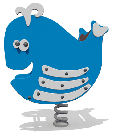 Качалка Кит ВСТ 2252 на 1 пружине для детской площадки, фото 1