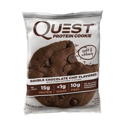 Печенье Quest Cookie Double Chocolate Chip Cookie (12 шт), фото 2