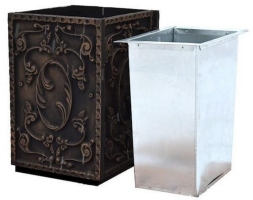 Урна чугунная квадратная Оплот 4, фото 2