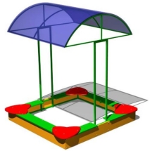 Детская песочница Тучка П033 для игровой площадки Детская песочница Тучка П033 для игровой площадки