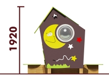 Песочный дворик Домик звездочета 05204 для детской площадки