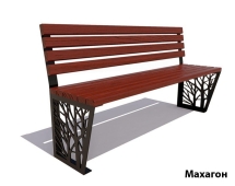 Парковая скамейка Роща, Сосна (без подлокотников) 0,6 м Парковая скамейка Роща, Сосна (без подлокотников) 0,6 м