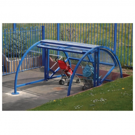 Парковка для детских колясок закрываемая, фото 3