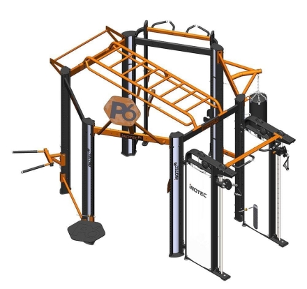 Профессиональный комплекс для групповых, функциональных, кросфит и workout тренировок Inotec Р6 TOP, фото 3