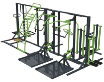 Комплекс с уличными тренажерами TORUDA Комплекс с уличными тренажерами TORUDA