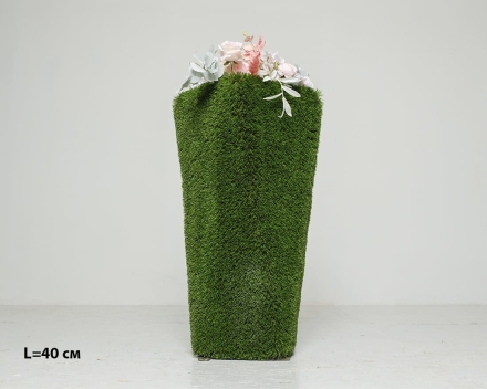 Топиари вазон Кантри, L=40 см - газон Deluxe, фото 1