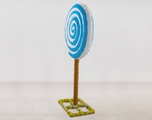 Топиари Карамелька, h=200 см (розовая) - газон Есо Топиари Карамелька, h=200 см (розовая) - газон Есо