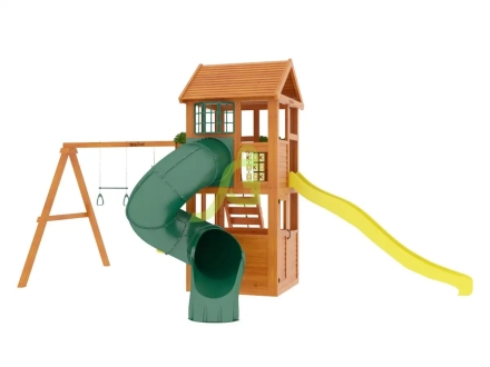 Детская площадка IgraGrad Клубный домик с трубой, фото 4