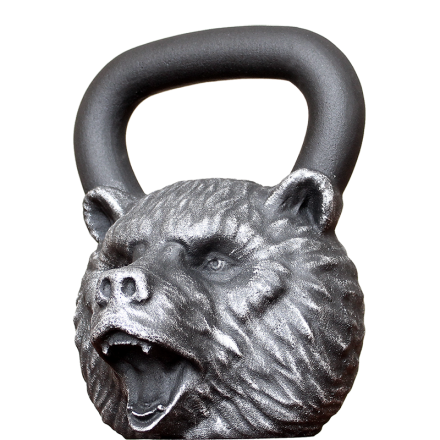 Гиря Iron Head Медведь 24 кг, фото 2
