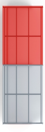 Навес для колясок (2 секции) МФ 742.01-02, фото 5