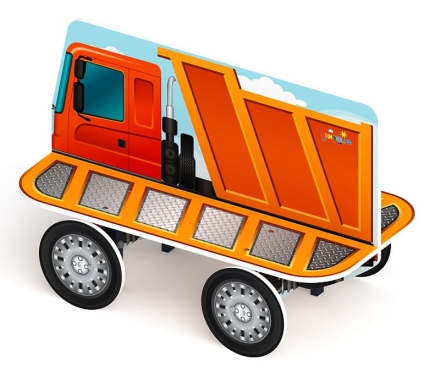 Грузовичок - Скамейка детская - МФ 41.03.04, фото 4