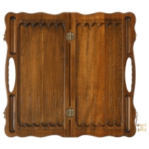 Нарды резные "Бесконечность" с ручкой, Haleyan Нарды резные "Бесконечность" с ручкой, Haleyan