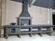 Печь Аристократ 716 S Прямоугольный кирпич красный с коричневым Печь Аристократ 716 S Прямоугольный кирпич красный с коричневым