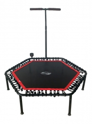 Фитнес -батут SportElite 135см FB-1361 с ручкой и компьютером