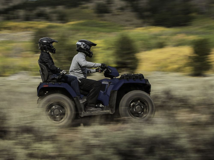 Квадроцикл POLARIS Sportsman Touring 850 Premium Navy Blue (ПСМ), фото 4