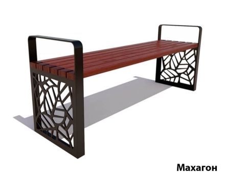 Парковая скамейка Севастополь, Сосна (без спинки) 1,5 м , фото 2