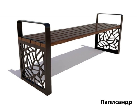 Парковая скамейка Севастополь, Сосна (без спинки) 1,5 м , фото 5