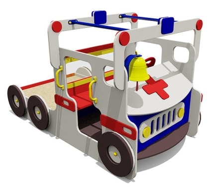 Песочный дворик Скорая помощь 05207 для детской площадки, фото 1