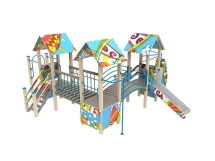 Детский городок, паттерн "Этник" ДГ3030.03.02.17 Детский городок, паттерн "Этник" ДГ3030.03.02.17