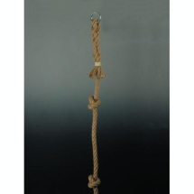 Канат для лазания  с узлами "KV.REZAC", диам. 2,5 см, дл. 3 м, джут