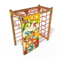 Детский спортивный комплекс, паттерн "Этник" СРО230.02.01.17 Детский спортивный комплекс, паттерн "Этник" СРО230.02.01.17