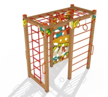 Детский спортивный комплекс, паттерн "Этник" СРО230.02.01.17 Детский спортивный комплекс, паттерн "Этник" СРО230.02.01.17