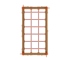 Детский спортивный комплекс, паттерн "Этник" СРО230.02.01.17 Детский спортивный комплекс, паттерн "Этник" СРО230.02.01.17