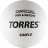 СЦ*Мяч вол. &quot;TORRES Simple&quot; арт.V30105, р.5, синт.кожа (ТПУ), маш. сшивка, бут. камера, бело-черный