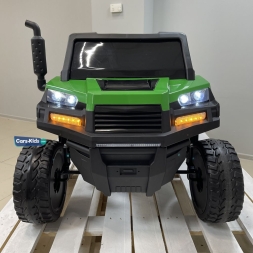 Электромобиль грузовик Т100ТТ зеленый, фото 2