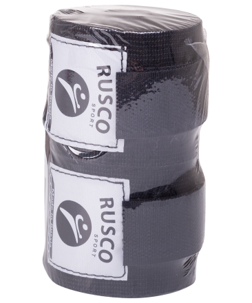 Бинт боксерский, 2,5 м, хлопок, черный, фото 3