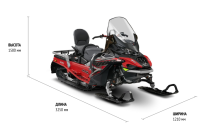 Снегоход AODES Snowcross 1000 SWT SC