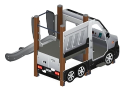 Машинка (серый) тип 1 - ДИК 1.03.1.01-02 - Игровой комплекс H=750, фото 4