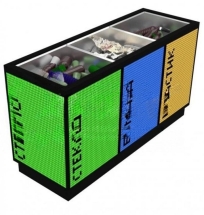 Умная урна Снотра 2, 3 секции