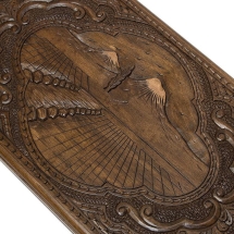 Нарды резные "Долина Арарата с узором" 60, Ohanyan