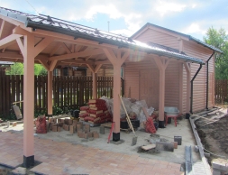 Навес для машин и гараж ШАТО Базовая комплектация, фото 4