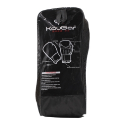 Перчатки боксерские KouGar KO600-14, 14oz, золото, фото 5