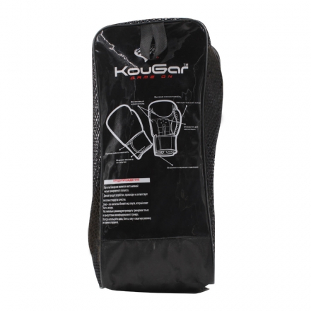 Перчатки боксерские KouGar KO600-14, 14oz, золото, фото 5