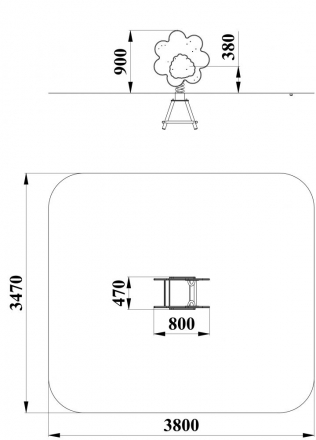 ДИО 4.45 Качалка на пружине, фото 2