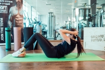 Коврик для фитнеса Banana Lime