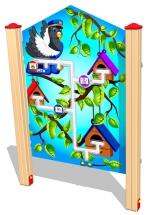 Развивающий элемент Почта РЭ011 для детской площадки