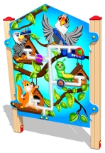 Развивающий элемент Почта РЭ011 для детской площадки